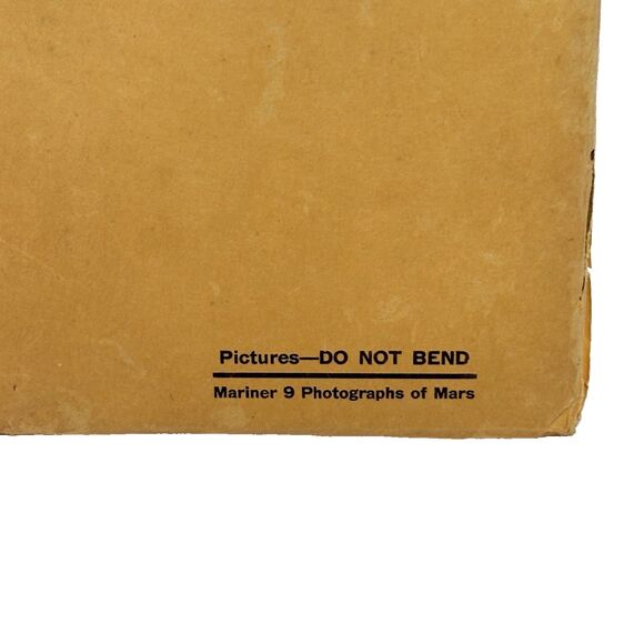 Vintage 1972 NASA Litho Pictures Mariner 9 Mars Martian Orbit Nov 1970- Complete - Picture 9 of 9